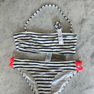 Brand new J Crew bikini with tags on, never worn. Bottom liner came off